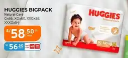 Mifarma Huggies bigpack natural care oferta