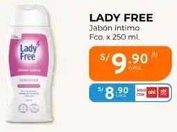 Mifarma Lady free jabón íntimo oferta