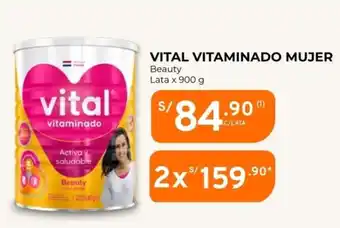 Vital vitaminado mujer