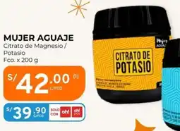 Mifarma Mujer aguaje citrato de magnesio / potasio oferta