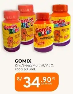Mifarma Gomix zinc/sleep/multivit/vit c. oferta