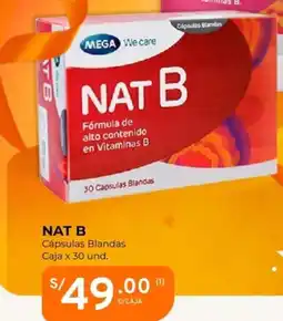 Mifarma NAT B cápsulas blandas caja oferta