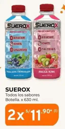Mifarma Suerox todos los sabores botella oferta