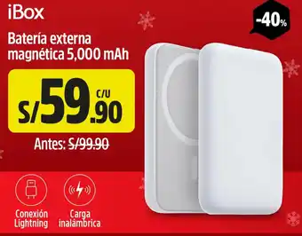 Coolbox ibox batería externa magnética oferta