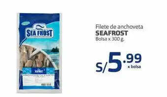 Makro Filete de anchoveta seafrost 300g oferta