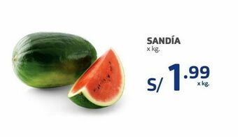 Makro Sandía x kg oferta
