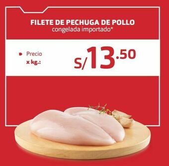 Makro Filete de pechuga de pollo x kg oferta