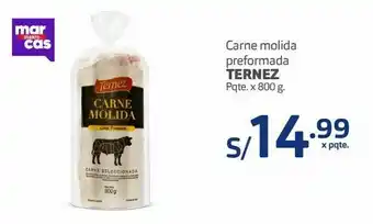 Makro Carne molida preformada ternez 800g oferta