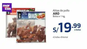 Makro Alitas de pollo aro 1kg oferta