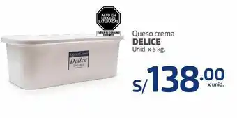 Makro Queso crema delice 5kg oferta