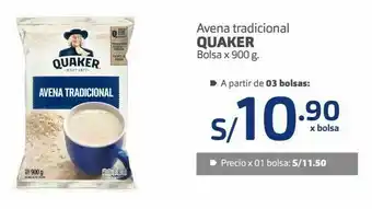 Makro Avena quaker 900g oferta