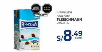 Makro Crema lista fleischmann 1l oferta