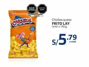 Makro Chizitos frito ley 190g oferta