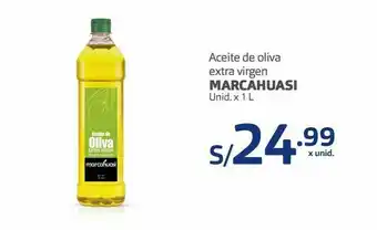 Makro Aceite de oliva marcahuasi x 1l oferta