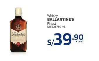 Makro Whisky ballantines 750ml oferta