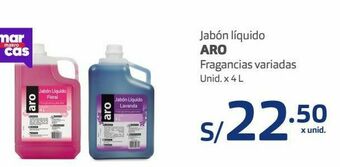 Makro Jabón líquido aro 4l oferta