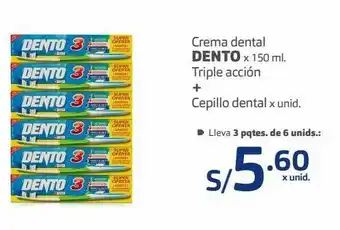 Makro Crema dental dento 150ml + cepillo dental oferta