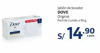 Makro Jabón de tocador dove pack 2und 90g oferta