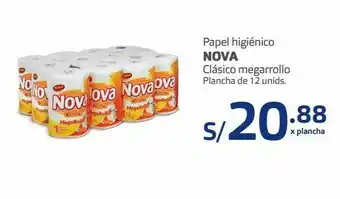 Makro Papel higiénico nova megarrollo 12und oferta