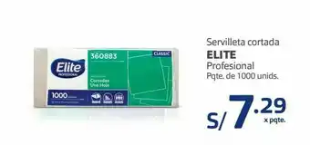 Makro Servilletas elite 1000und oferta