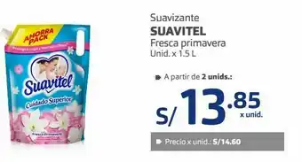 Makro Suavizante suavitel 1.5l oferta