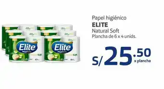 Makro Papel higiénico elite plancha de 6 x 4 und oferta