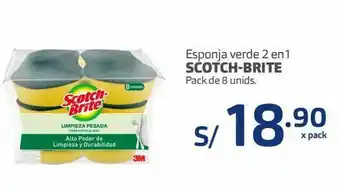 Makro Esponja scotch brite 8und oferta