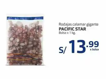 Makro Rodajas de calamar gigante pacific star 1kg oferta