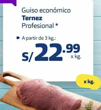 Makro Guiso economico ternez x kg oferta