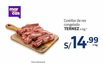 Makro Costillar de res ternez x kg oferta