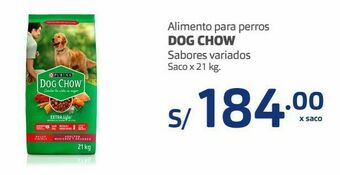 Makro Alimento para perros dog chow 21kg oferta