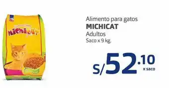 Makro Alimento para gatos michicat 9kg oferta