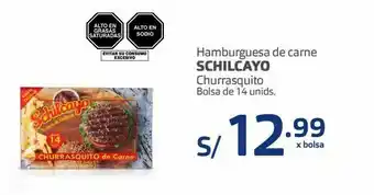 Makro Hamburguesa de carne schilcayo 14und oferta