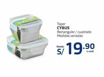 Makro Taper cybus rectangular oferta
