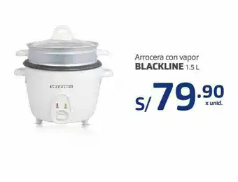 Makro Olla arrocera con vapor blackline 1.5l oferta