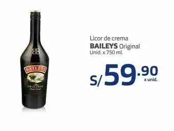 Makro Licor de crema baileys 750ml oferta