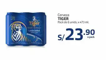 Makro Cerveza tiger 6und x 473ml oferta