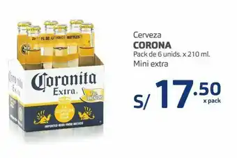 Makro Cerveza corona pack 6und x 210ml oferta