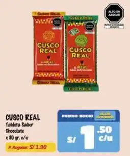 MaxiAhorro Cusco Real tableta sabor chocolate oferta