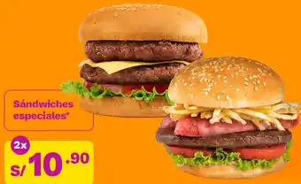 Tambo Sándwiches especiales oferta