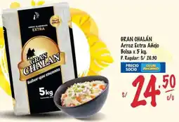 MaxiAhorro Gran chalán arroz extra añejo bolsa oferta