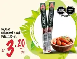 MaxiAhorro Braedt cabanossi oferta