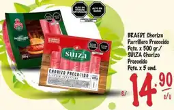 MaxiAhorro Braedt chorizo parrillero precocido pqte. oferta