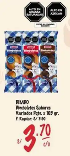 MaxiAhorro Bimbo bimboletes sabores variados pate. oferta