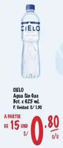 MaxiAhorro Cielo agua sin gas bot. oferta