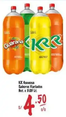 MaxiAhorro KR gaseosa sabores variados bot. oferta