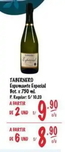 MaxiAhorro Tabernero espumante especial bot. oferta