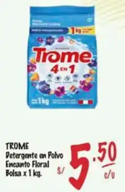 MaxiAhorro Trome detergente en polvo encanto floral bolsa oferta