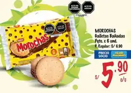 MaxiAhorro Morochas galletas bañadas pqte. oferta