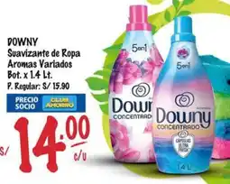 MaxiAhorro Downy suavizante de ropa aromas variados bot. oferta